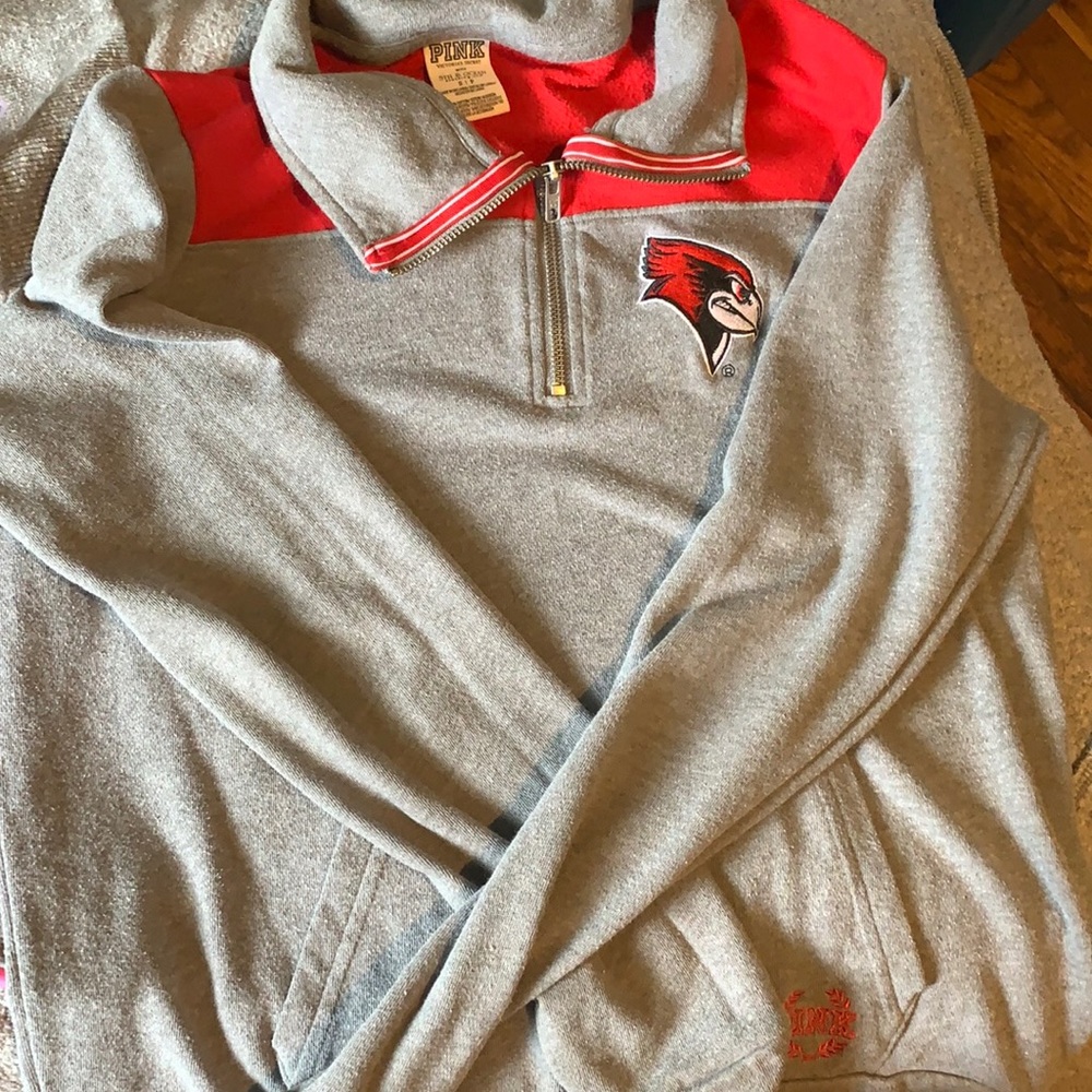 Victoria Secret Pink ISU Redbirds Sweatshirt